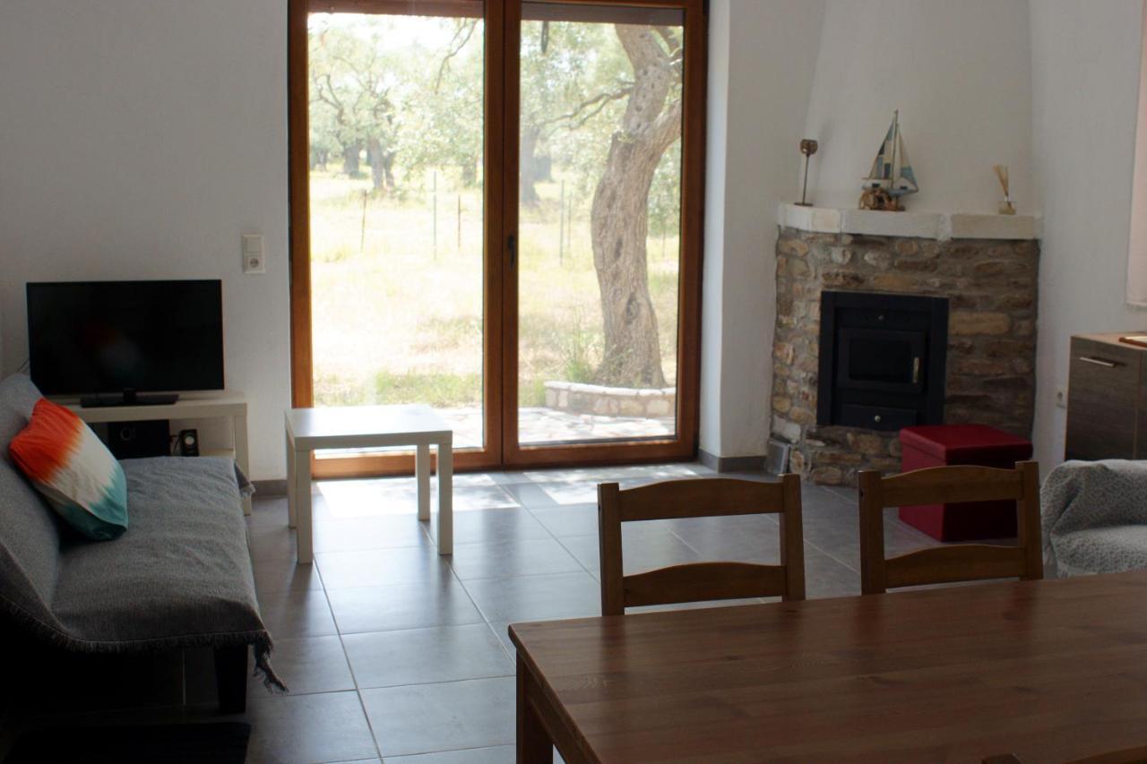 Elea Stone Houses in organic quiet olive grove, Prinos, Thassos Exterior foto