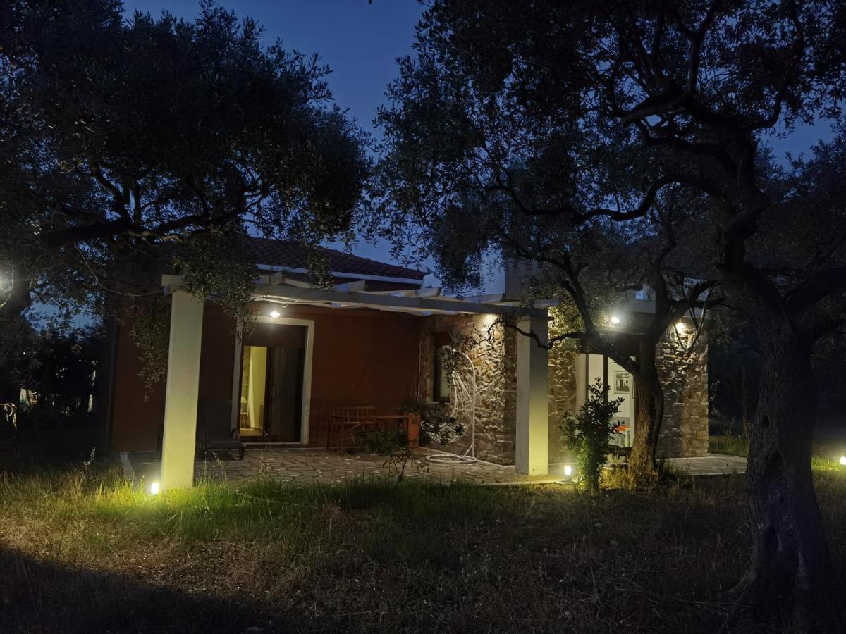 Elea Stone Houses in organic quiet olive grove, Prinos, Thassos Exterior foto