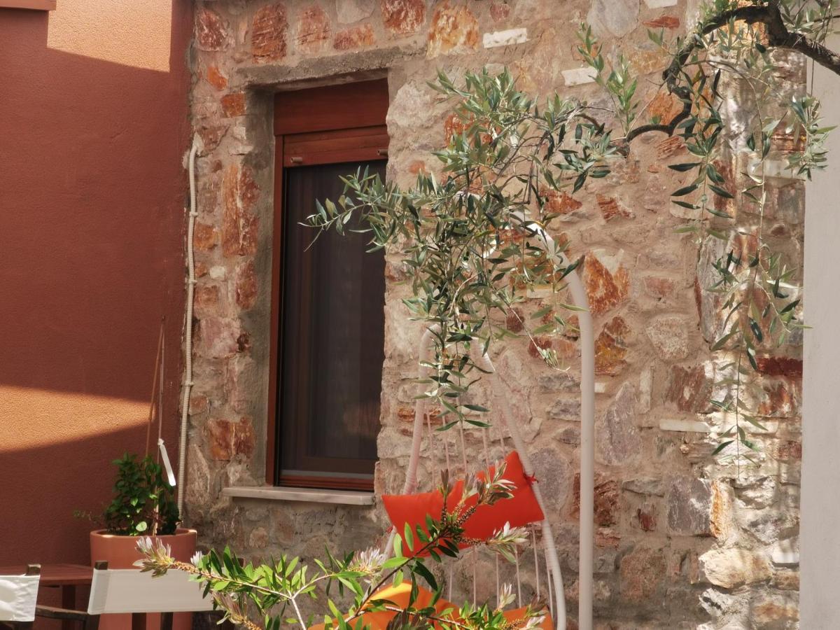 Elea Stone Houses in organic quiet olive grove, Prinos, Thassos Exterior foto